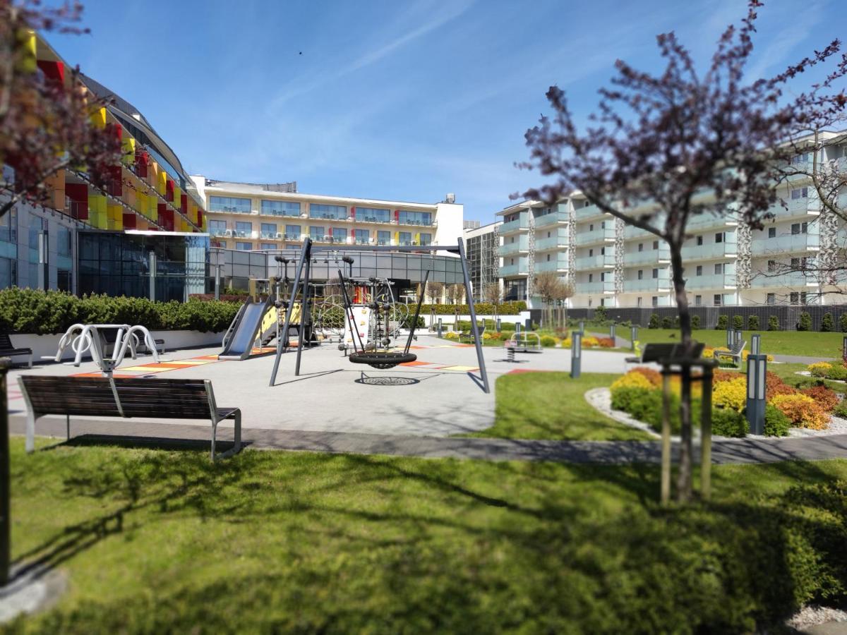 קולובז'ג Apartament Przy Hotelu Aquarius מראה חיצוני תמונה