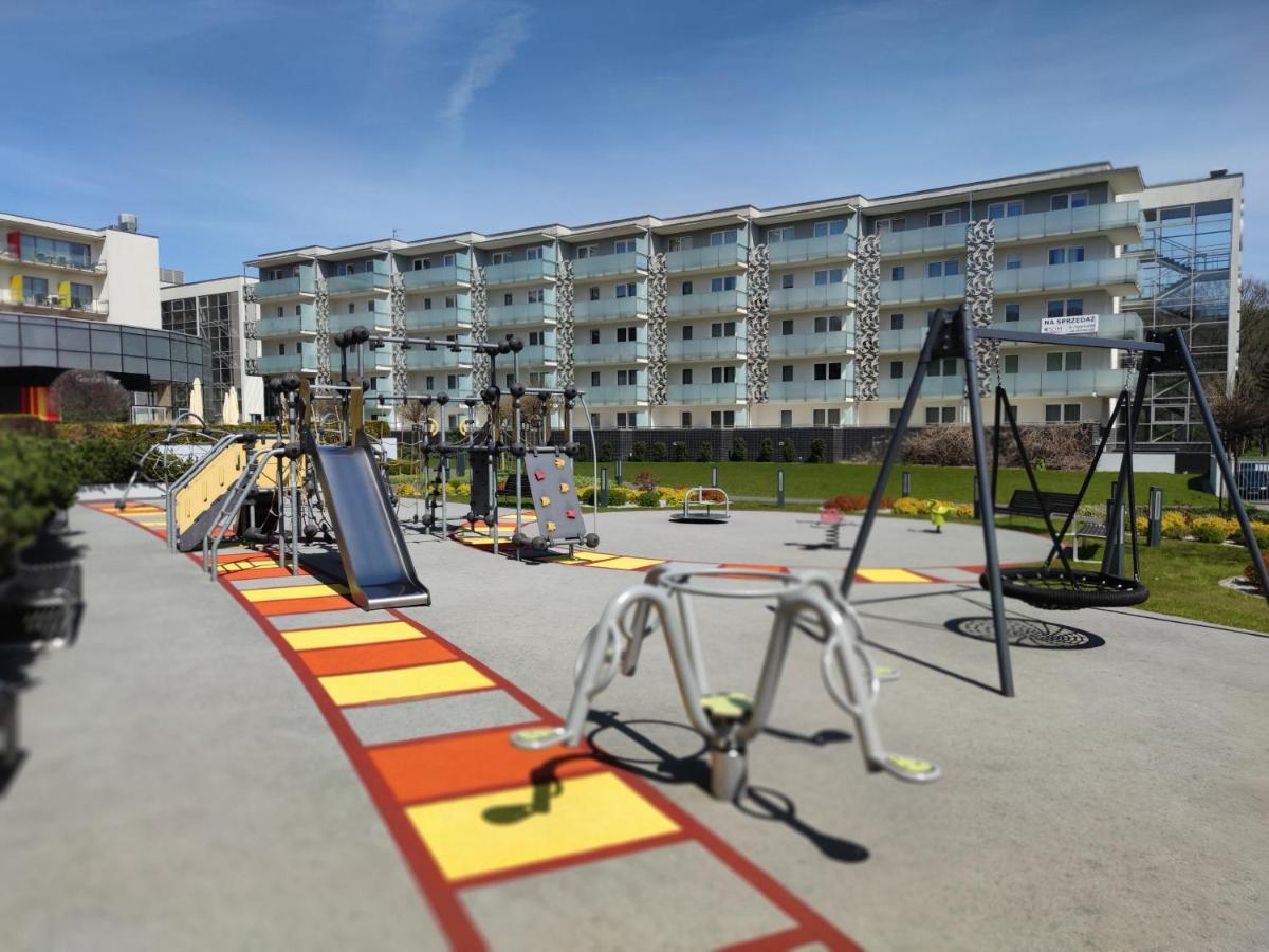 קולובז'ג Apartament Przy Hotelu Aquarius מראה חיצוני תמונה